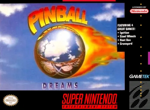 Jaquette de Pinball Dreams