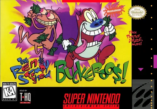 Jaquette de The Ren & Stimpy Show: Buckeroo$!