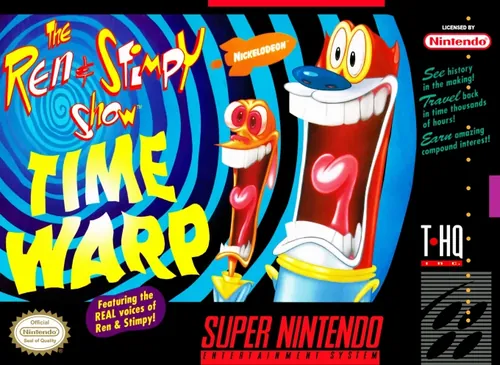 Jaquette de The Ren & Stimpy Show: Time Warp