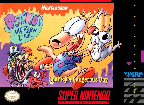 Jaquette de Rocko's Modern Life: Spunky's Dangerous Day