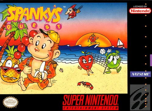 Jaquette de Spanky's Quest