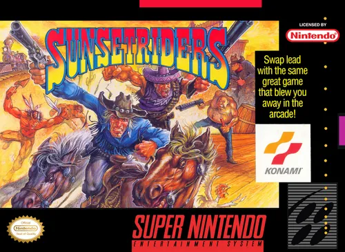 Jaquette de Sunset Riders