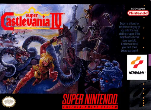 Jaquette de Super Castlevania IV