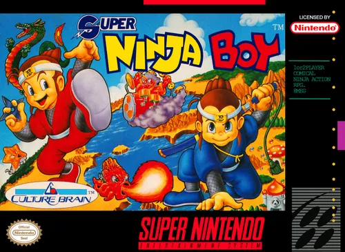 Jaquette de Super Ninja Boy