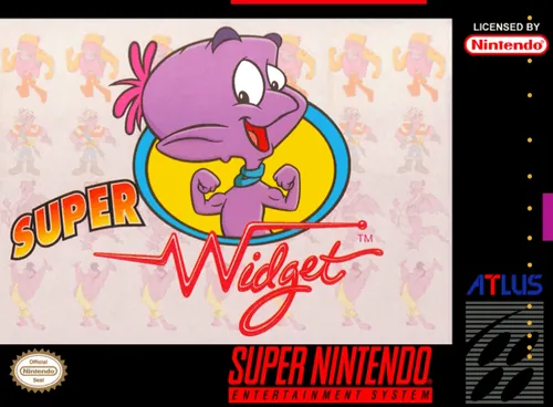 Jaquette de Super Widget