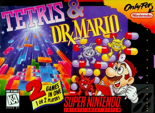 Jaquette de Tetris & Dr. Mario