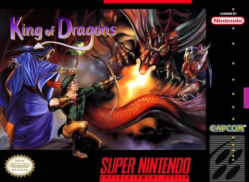 Jaquette de The King of Dragons