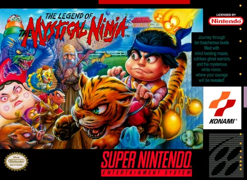 Jaquette de The Legend of the Mystical Ninja