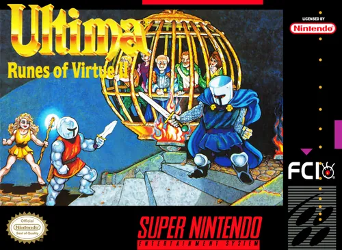 Jaquette de Ultima: Runes of Virtue II