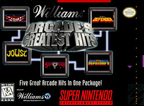 Jaquette de Williams Arcade's Greatest Hits
