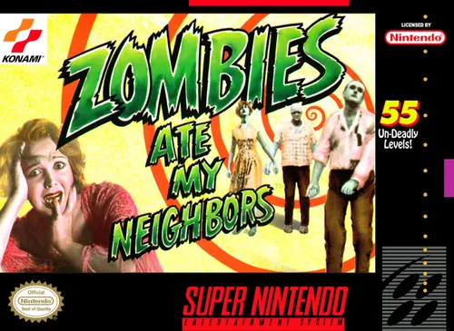 Jaquette de Zombies Ate My Neighbors